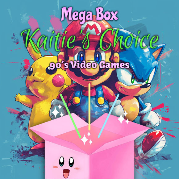 Kaitie's Choice Mega Box - 90's Video Games Theme