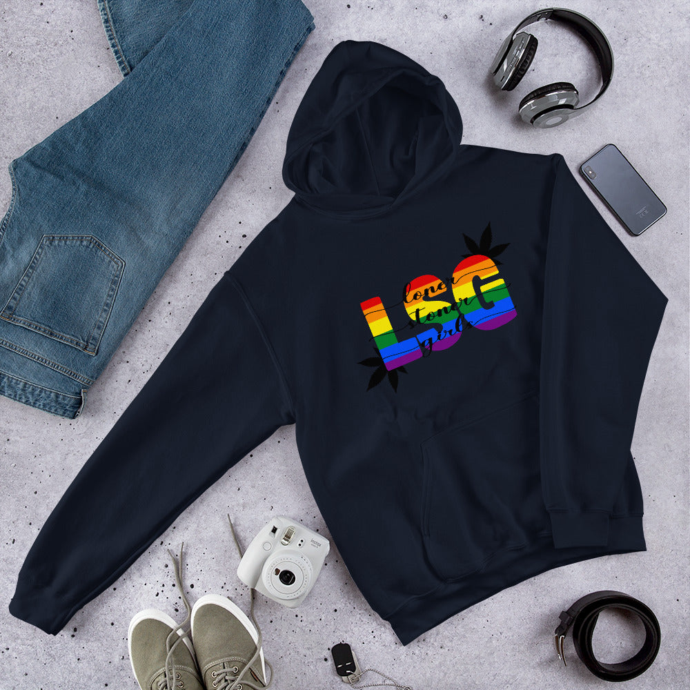 Pride tie sales dye hoodie